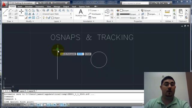 Basic Commands, AutoCAD 2011 смотреть онлайн