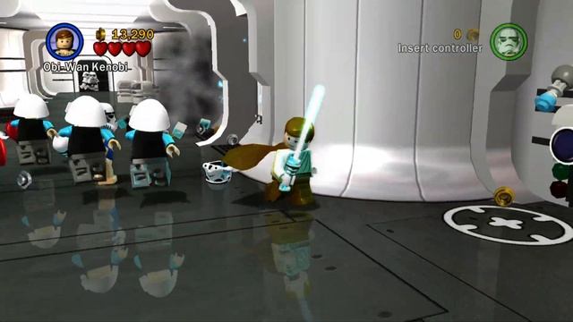 LEGO Star Wars: The Complete Saga | SECRET PLANS - Minikits & Red Power Brick смотреть онлайн