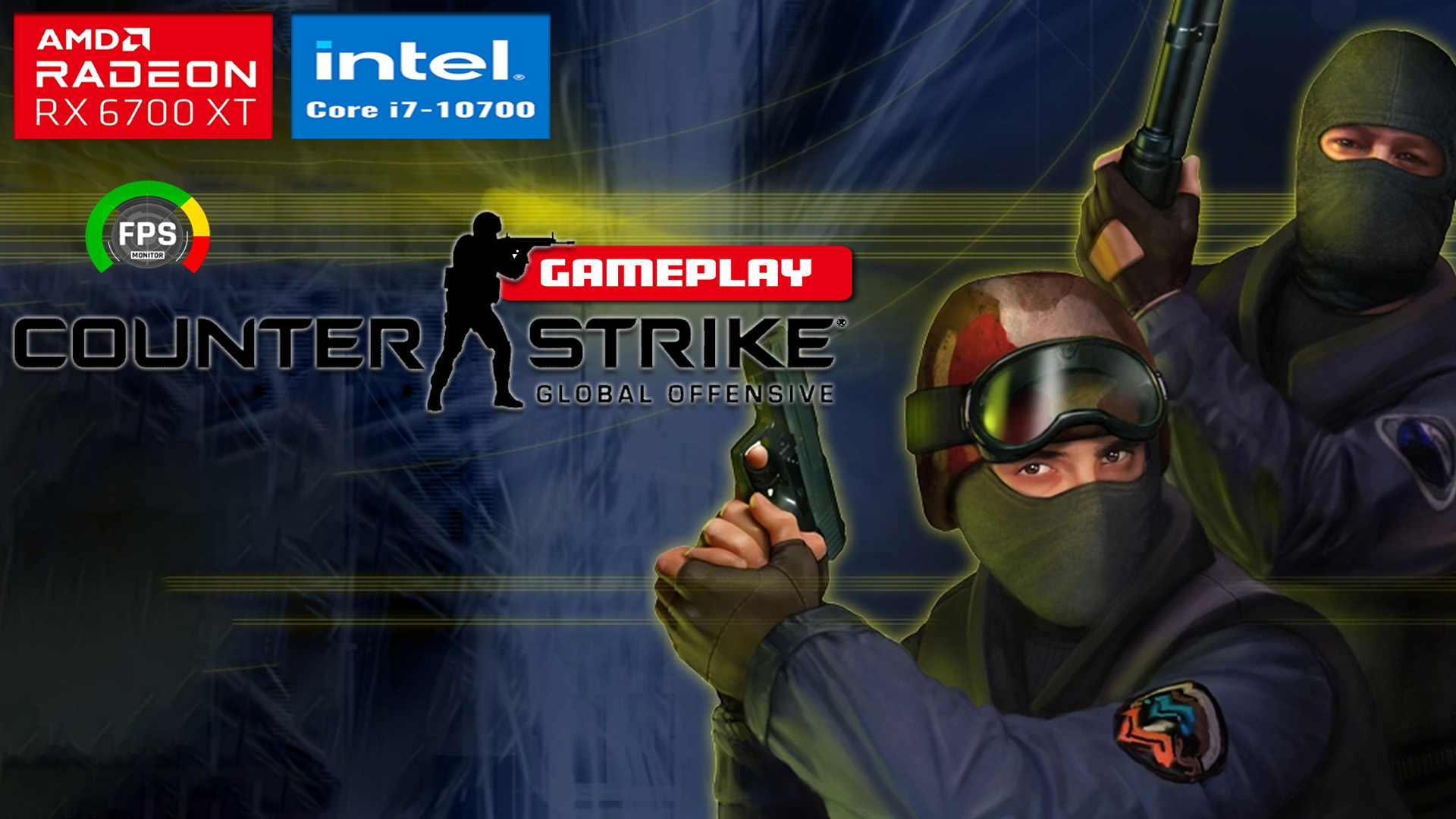 Counter-Strike Global Offensive / Rx6700xt / Fps_monitor / I7_10700 / Gameplay