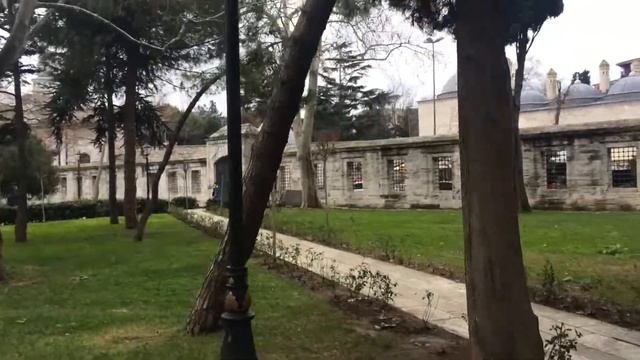 Мечеть Сулеймания, Стамбул, Турция. Январь 2019 / Süleymaniye Mosque, Istanbul, Turkey. January 201 смотреть онлайн