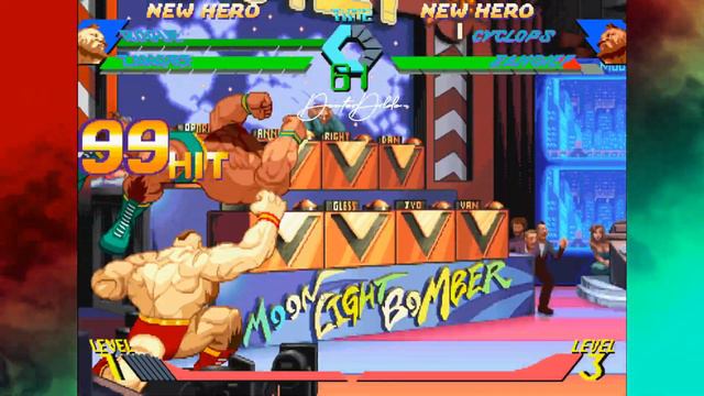 X-Men Vs Street Fighters: Rogue - Zangief Sinergy Limit Break Combo смотреть онлайн