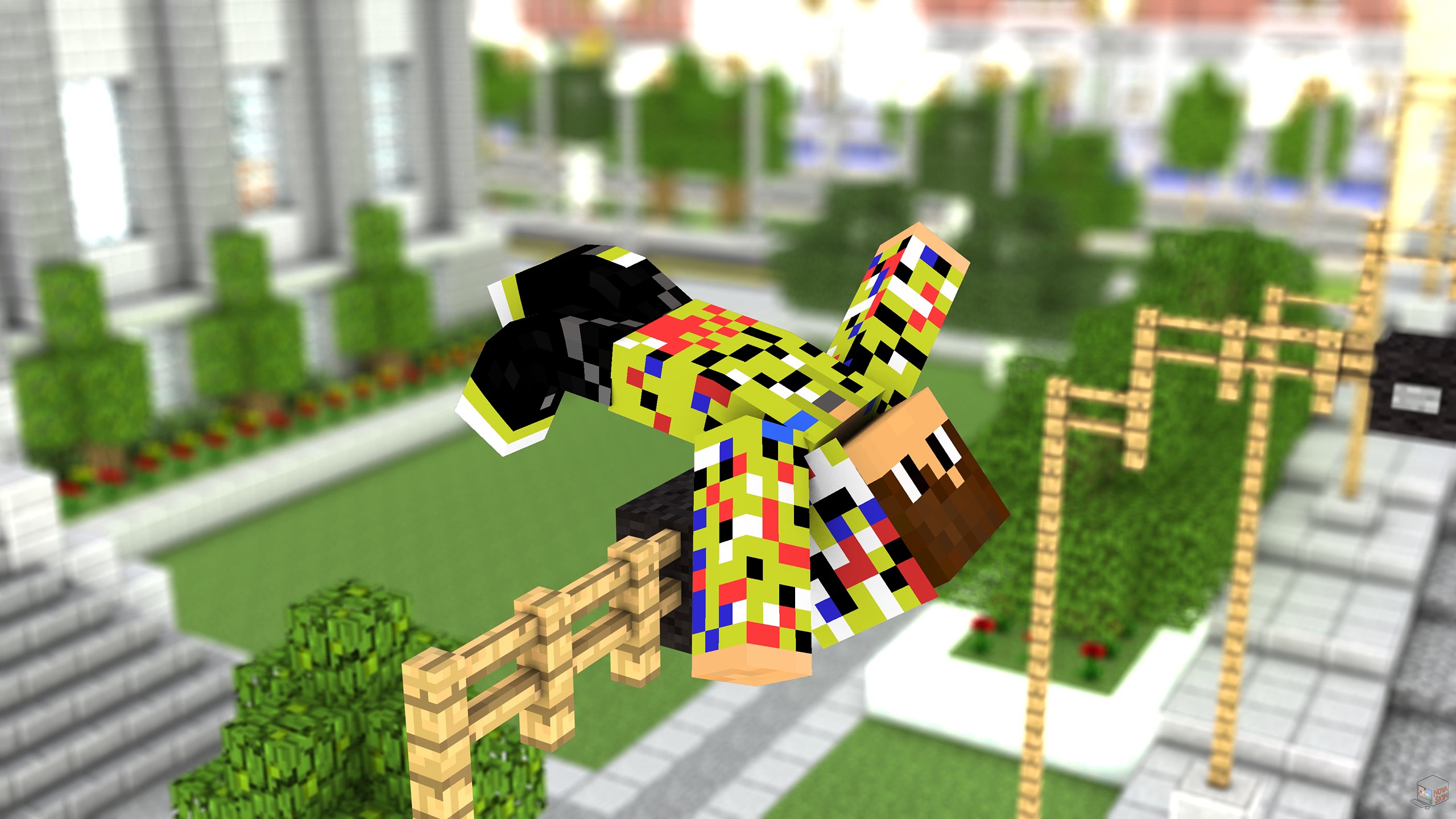 Паркур в майнкрафте часть 2 . смотреть онлайн