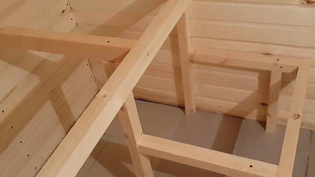 Полки в бане своими руками смотреть онлайн