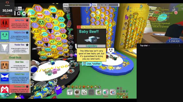🔴Bee Swarm Simulator playing with fans private server!🔴 смотреть онлайн