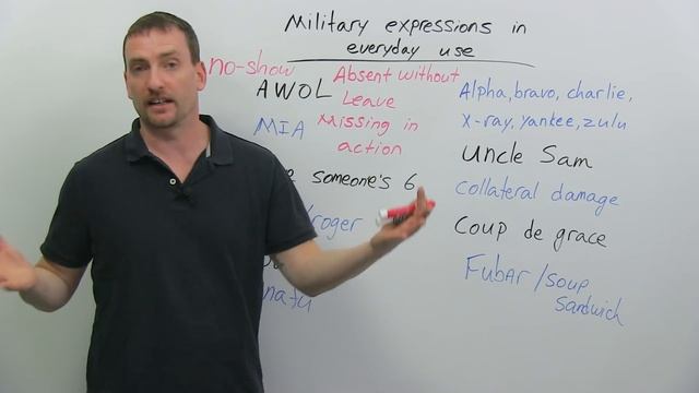 Common MILITARY expressions & vocabulary in everyday life смотреть онлайн