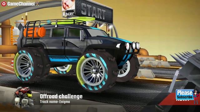 GX Monsters / Extreme Monster Truck 4x4 Racing Game / Android Gameplay Video смотреть онлайн