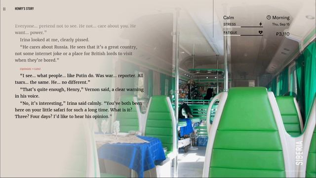 ХОРОШ БУХАТЬ ► Wanderlust: Transsiberian (прохождение)