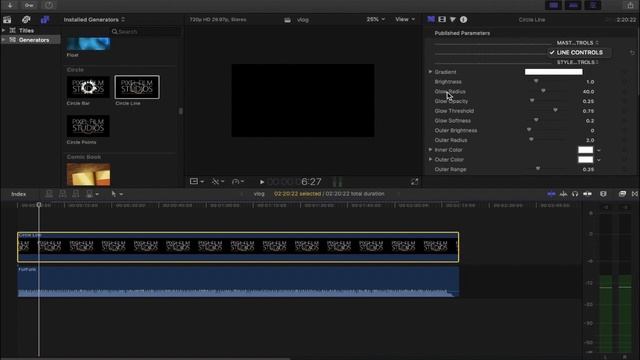 Pixel Film Studios Audio Visualizer Final Cut Pro X Plugin смотреть онлайн