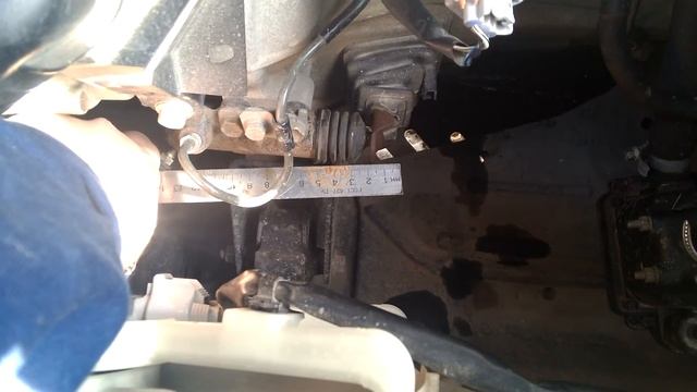 Ход вилки сцепления Corolla e120 смотреть онлайн