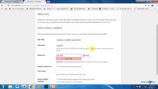 How To Install WordPress In Local Server | WordPress Tutorials | By Choice4You смотреть онлайн