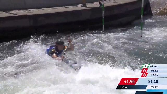 Elena Lilik Germany Final / 2023 ICF Canoe-Kayak Slalom World Cup Augsburg Germany смотреть онлайн