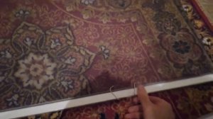 Извлечение уголков из москитной сетки.