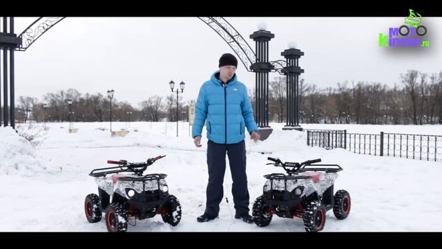 сравнение бензиновой и электро версий детского квадроцикла смотреть онлайн