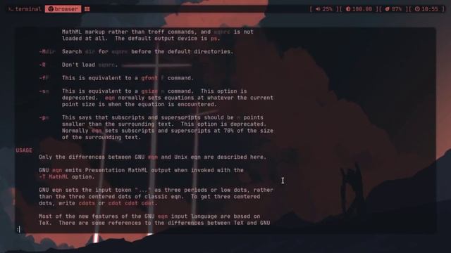 Taking maths notes in groff | neovim | zathura, like a true Chad. (#1) смотреть онлайн
