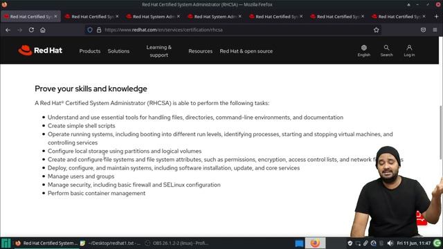 RHCSA - Redhat Certified System Administrator | Linux Certification in Tamil смотреть онлайн