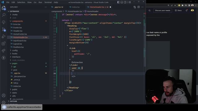 Haciendo proyecto Extravíos — Parte 14. Frontend: Next.js y ChakraUI. Backend: Node.js, Express, смотреть онлайн