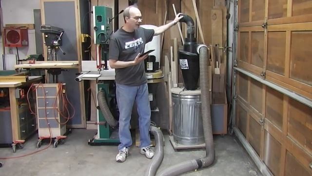 Dust Collector Upgrade - Pt 1 - Upgrading to HEPA Cartridge Filter смотреть онлайн