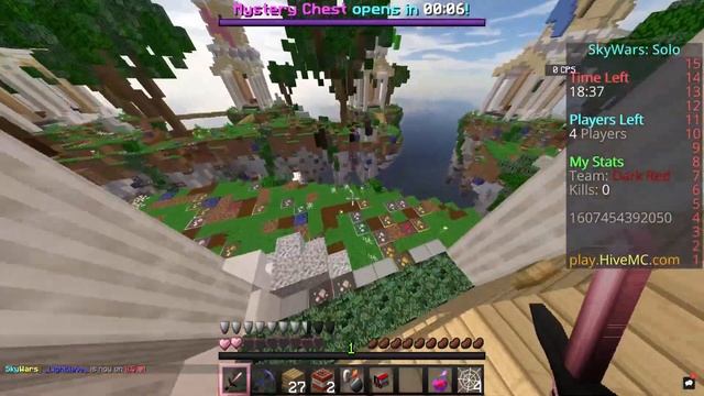 BEDROCK Youtuber Tries Hive Skywars JAVA Edition!?! смотреть онлайн