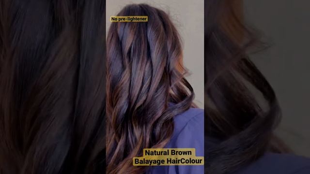 Brown Balayage | Chocolate HairColour |Hair by Alishadadan смотреть онлайн