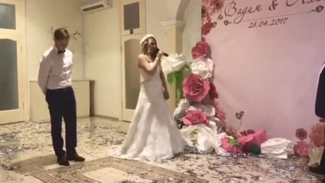 Благодарность родителям от невесты на свадьбе. смотреть онлайн