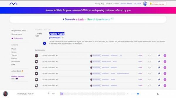 Mubert AI Tutorial: Text To Audio (Royalty Free Music Generator)