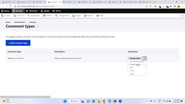 Administration Explained | Structure Menu | Drupal 10 Beginner | Managing Content in Drupal смотреть онлайн