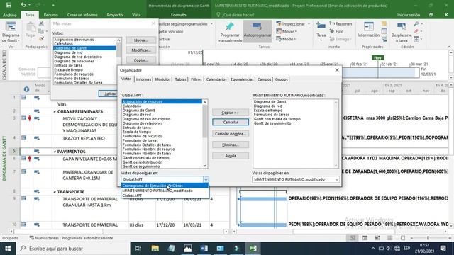 USAR UNA PLANTILLA EN MICROSOFT PROJECT. смотреть онлайн