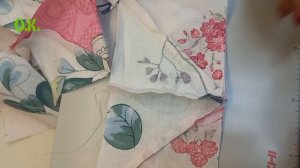 Лоскутное шитьё по тюлю . Очень лёгкий способ для начинающих лоскутниц.