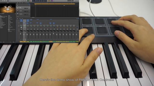 Panda MIDI 25key&49key&61key keyboard controllers&drum pads смотреть онлайн