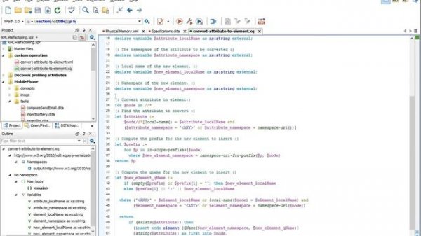 Webinar: oXygen XML Editor 17 - Refactoring XML Documents