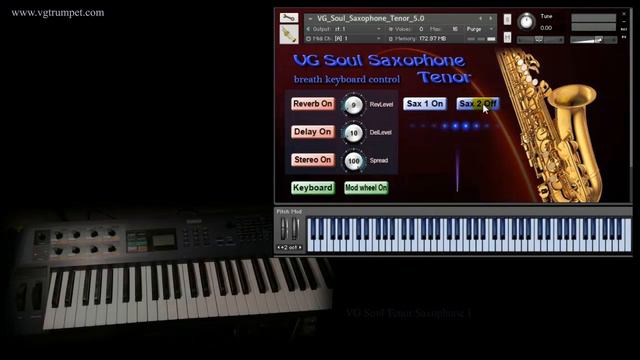 Soul Tenor Saxophone NI Kontakt sound library. Woodwind and brass VST. смотреть онлайн