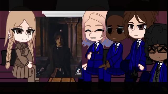 [??/??] Nevermore Academy + Goody Addams React To Wednesday | Gacha Club | Gacha React | GCRV смотреть онлайн