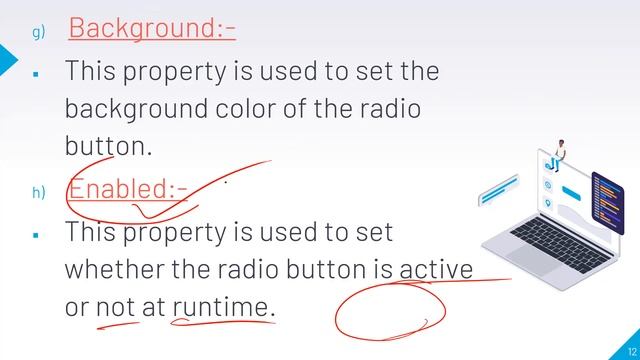PROGRAMMING USING IDE CLASS-22 (JRADIOBUTTON COMPONENT OF JAVA SWING) смотреть онлайн