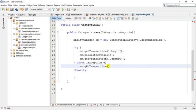 JPA com Hibernate - #08 - Transaction e Persist смотреть онлайн