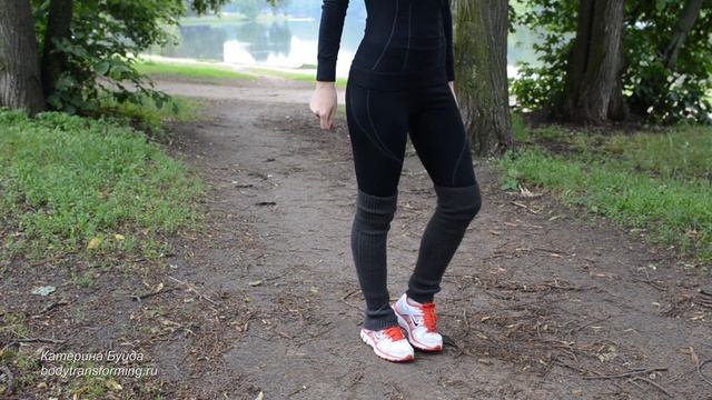 Утренняя зарядка с Катериной Буйда! Бег и гимнастика | Тренировка №7 (2) смотреть онлайн