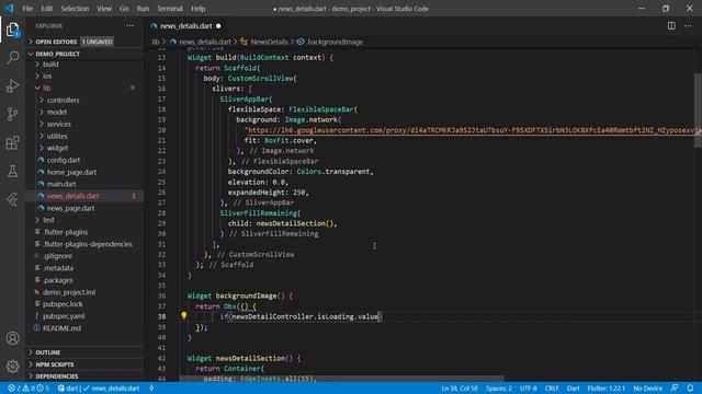 Flutter News Application using GetX and WordPress Custom API - EP 05 - News Detail GetX Integration смотреть онлайн