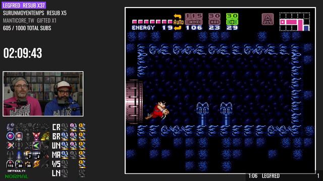 SUPER METROID + ZELDA ALTTP = Randomizer du 9 mars 2024 смотреть онлайн