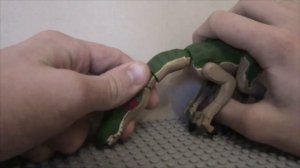 Обзор на лего кастом Jurassic World CAMP CRETACEOUS Трио бариониксов