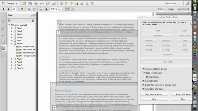 Tagging a PDF file смотреть онлайн