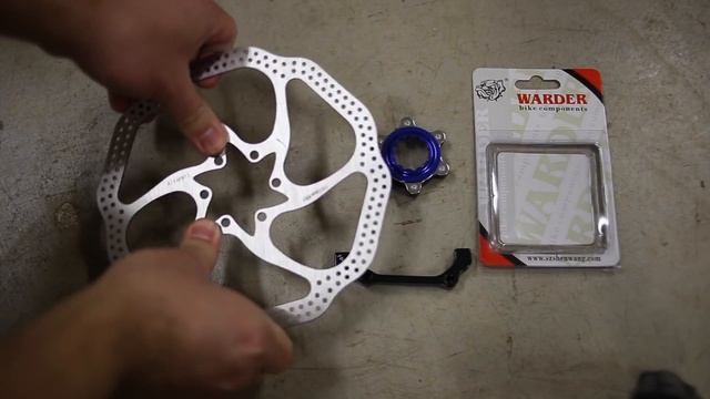 Bike parts from Aliexpress! (Rotor, caliper adapter, and Center lock to 6 Bolt) смотреть онлайн
