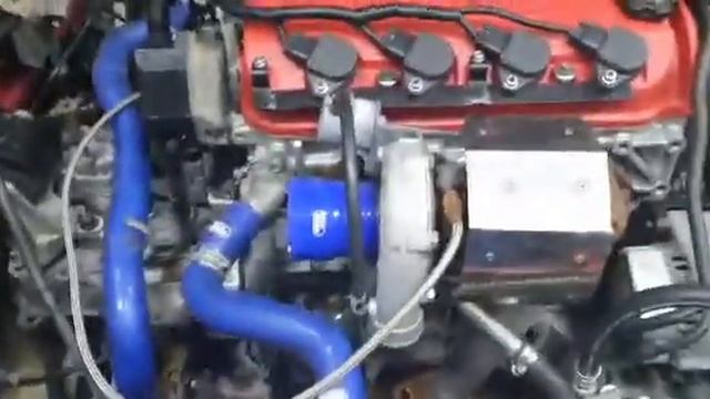 Honda Torneo Euro-R swap F23A Turbo HKS первый запуск смотреть онлайн
