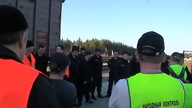 Шиес 8 мая разгрузка бутылей. Видео Сергей Лушкова смотреть онлайн