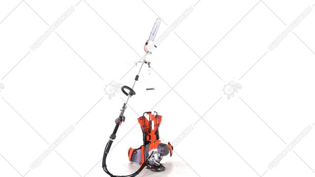 Ранцевый кусторез (высоторез) бензиновый Husqvarna 535FBX 3D. смотреть онлайн