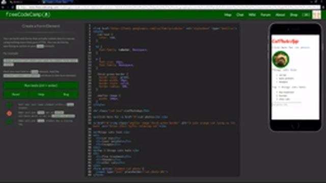Speed Run thru HTML & CSS on FreeCodeCamp смотреть онлайн