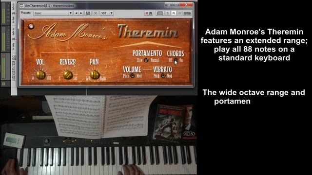 Theremin VST AU AAX Virtual Instrument Plugin Adam Monroe's Theremin смотреть онлайн