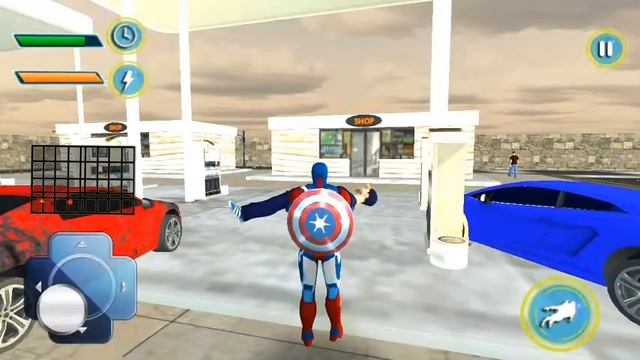 Flying robot captain hero gameplay android mission 1 смотреть онлайн