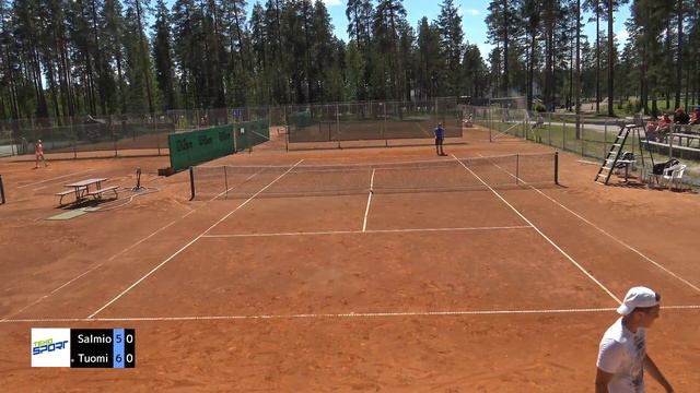 Vierumäen Juhannustennis : Jussi Salmio - Verneri Tuomi смотреть онлайн