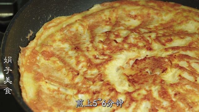 2個雞蛋+1塊老豆腐，教你一道家常菜，簡單美味，鮮嫩可口【娟子美食】