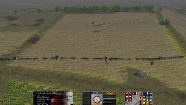 Gettysburg: Scourge of War: Tutorial 1, Regiment and Brigade Maneuvers Part 3/3 смотреть онлайн