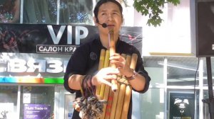 Воздушная мелодия! Индеец из Эквадора Runa Kay.